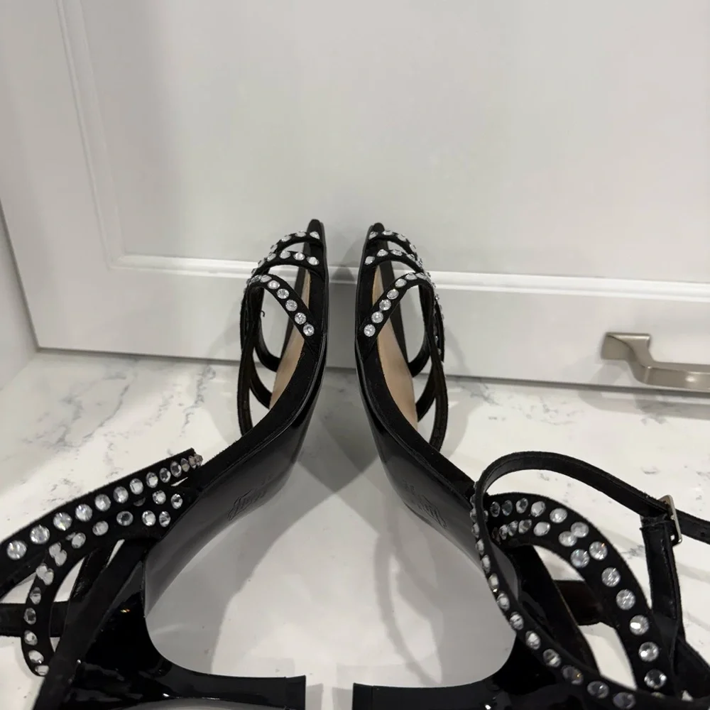 NINA NEW Laura Ankle Strap Sandal (Women) sizes 8 & 8.5